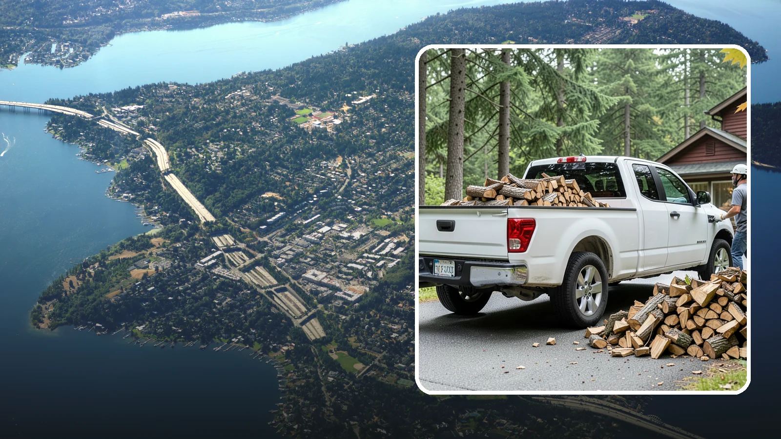 Seasonal Firewood Subscription in Mercer Island, King County, WA - Our seasonal firewood subscription delivers the right amount of wood at the right time for each season of the year.
