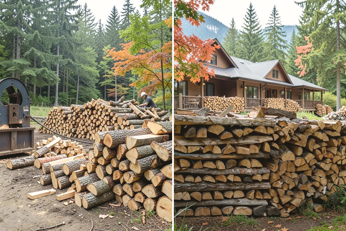 Seasonal Firewood Subscription in Mercer Island, King County, WA - Review your seasonal usage and set delivery targets