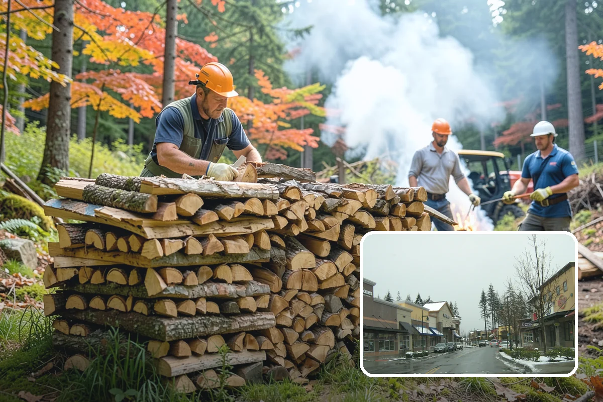 Seasonal Firewood Subscription in Mill Creek, Snohomish County, WA - Deliveries timed to each season's real demand