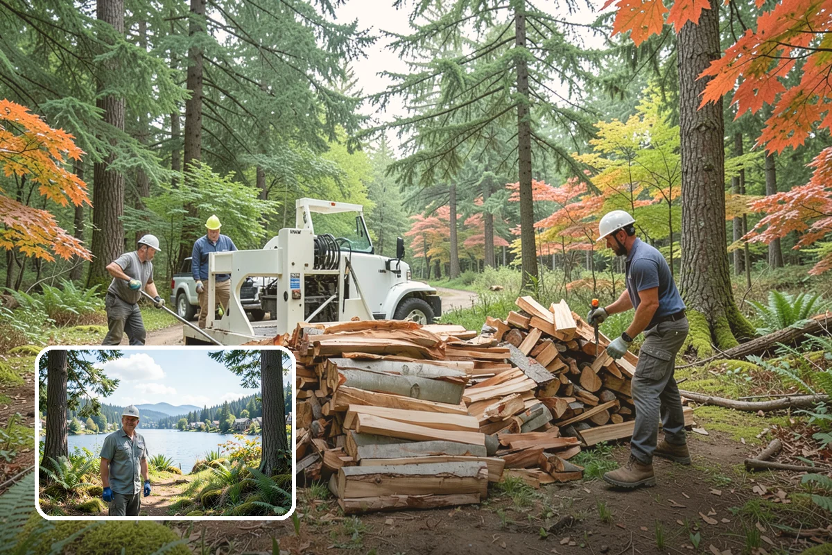 Seasonal Firewood Subscription in Milton, King County, WA - Deliveries timed to each season's real demand