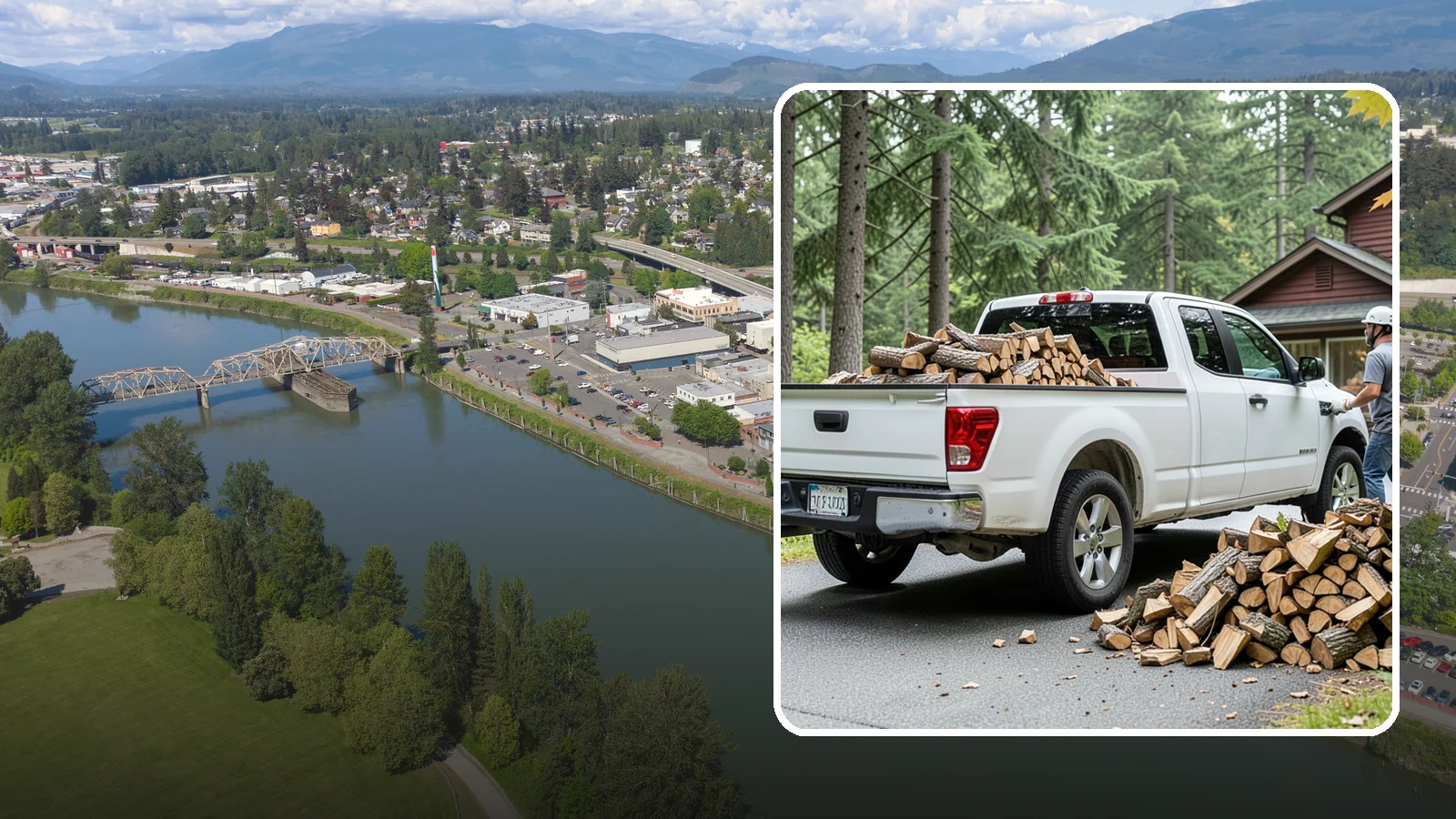 Seasonal Firewood Subscription in Mount Vernon, WA - Our seasonal firewood subscription delivers the right amount of wood at the right time for each season of the year.