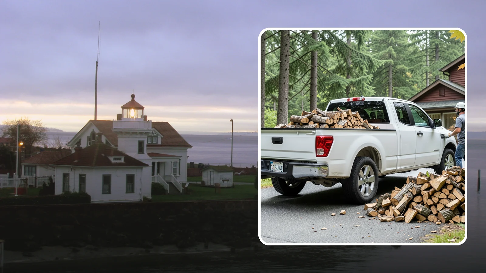 Seasonal Firewood Subscription in Mukilteo, Snohomish County, WA - Our seasonal firewood subscription delivers the right amount of wood at the right time for each season of the year.