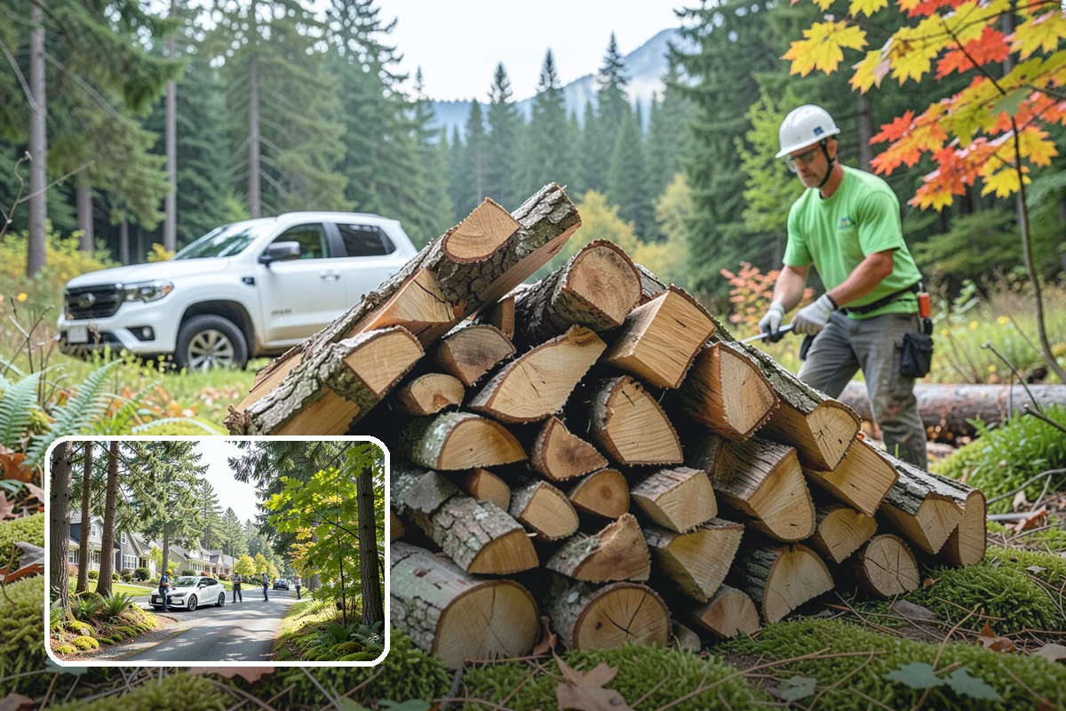 Seasonal Firewood Subscription in Normandy Park, King County, WA - Deliveries timed to each season's real demand