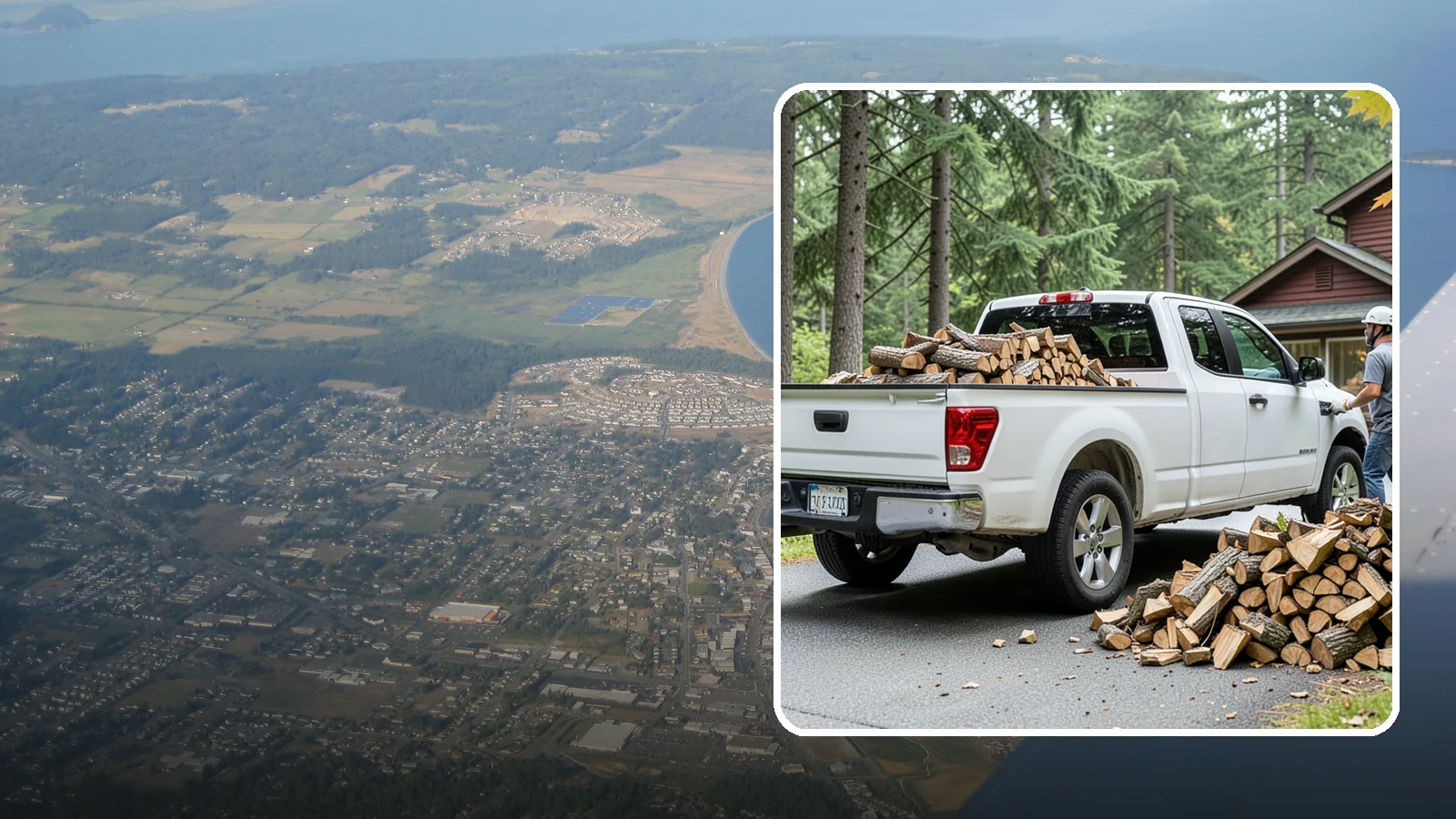 Seasonal Firewood Subscription in Oak Harbor, Island County, WA - Our seasonal firewood subscription delivers the right amount of wood at the right time for each season of the year.