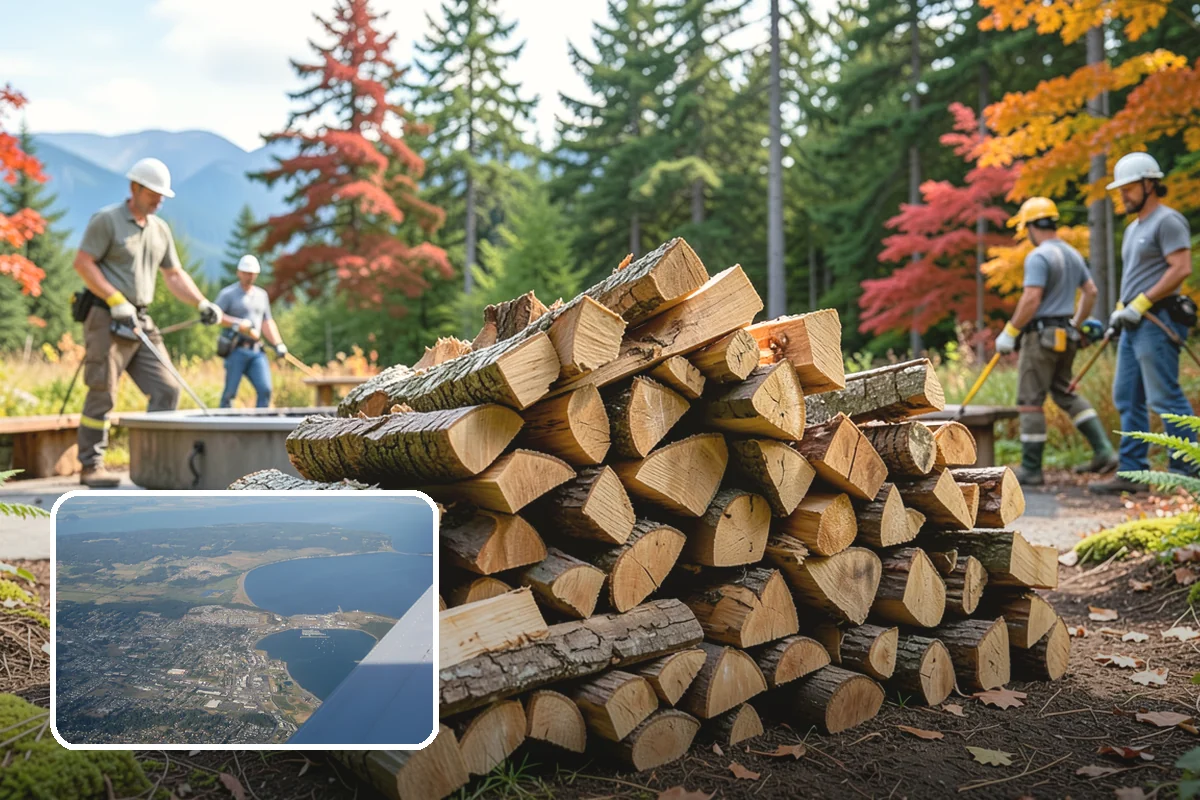 Seasonal Firewood Subscription in Oak Harbor, Island County, WA - Deliveries timed to each season's real demand