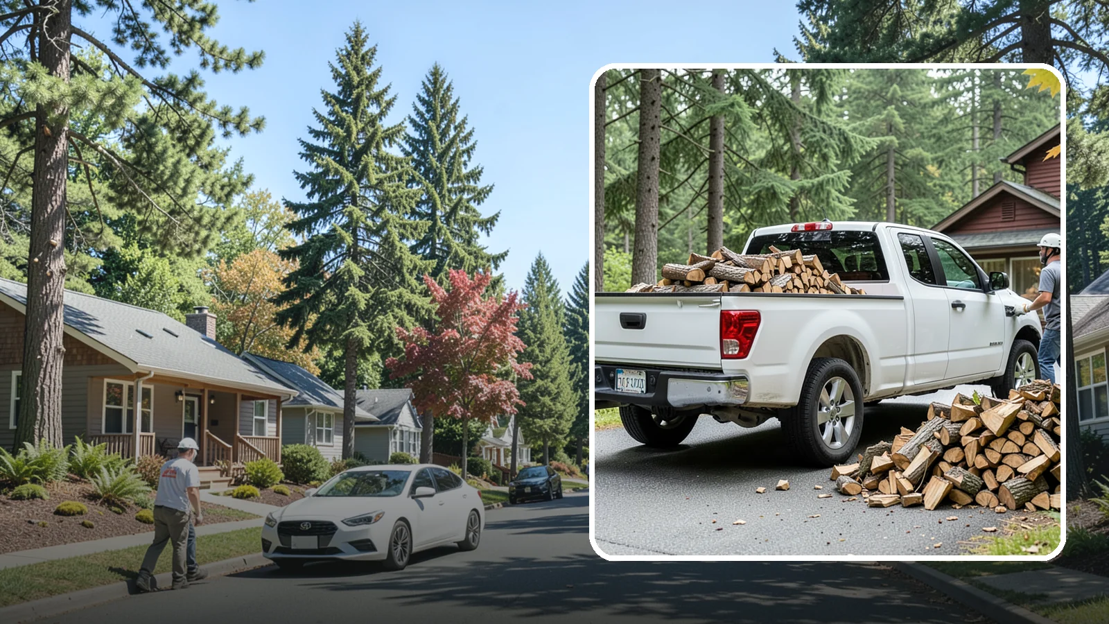 Seasonal Firewood Subscription in Orting, Pierce County, WA - Our seasonal firewood subscription delivers the right amount of wood at the right time for each season of the year.