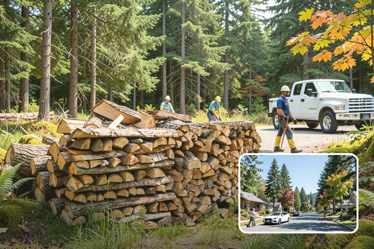 Seasonal Firewood Subscription in Orting, Pierce County, WA - Deliveries timed to each season's real demand