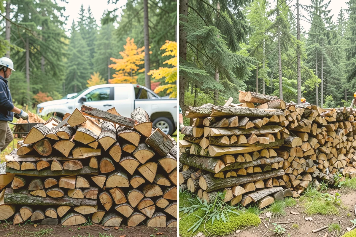 Seasonal Firewood Subscription in Orting, Pierce County, WA - Review your seasonal usage and set delivery targets