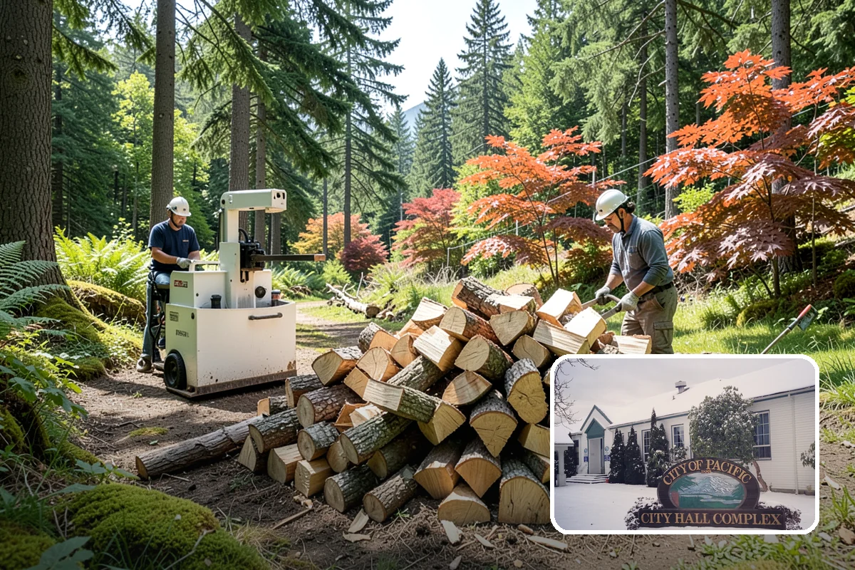 Seasonal Firewood Subscription in Pacific, King County, WA - Deliveries timed to each season's real demand