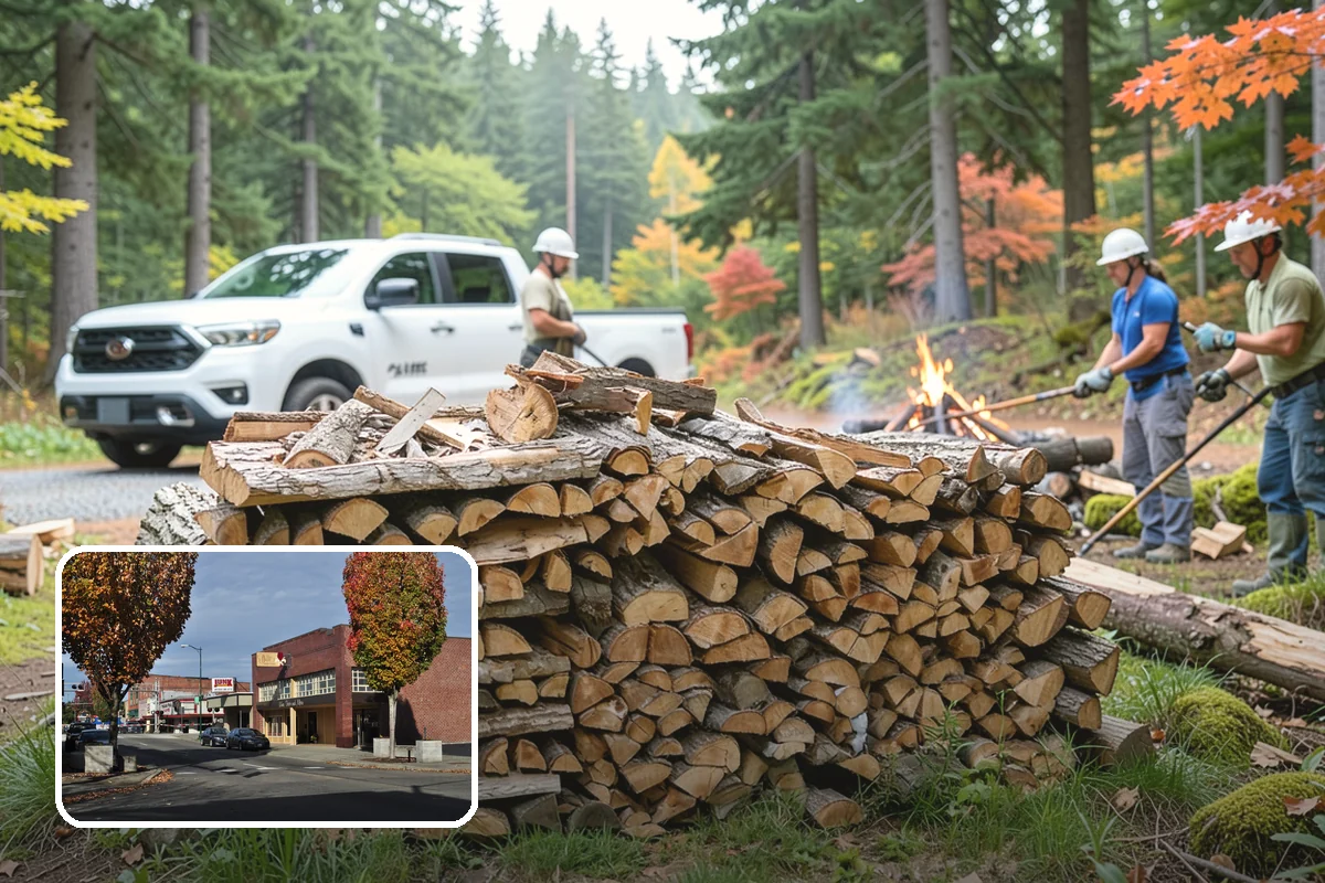 Seasonal Firewood Subscription in Puyallup, Pierce County, WA - Deliveries timed to each season's real demand