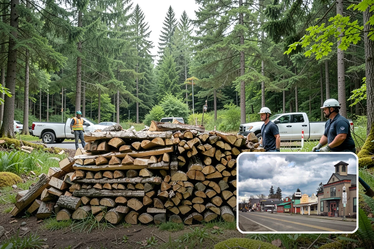 Seasonal Firewood Subscription in Roy, Pierce County, WA - Deliveries timed to each season's real demand