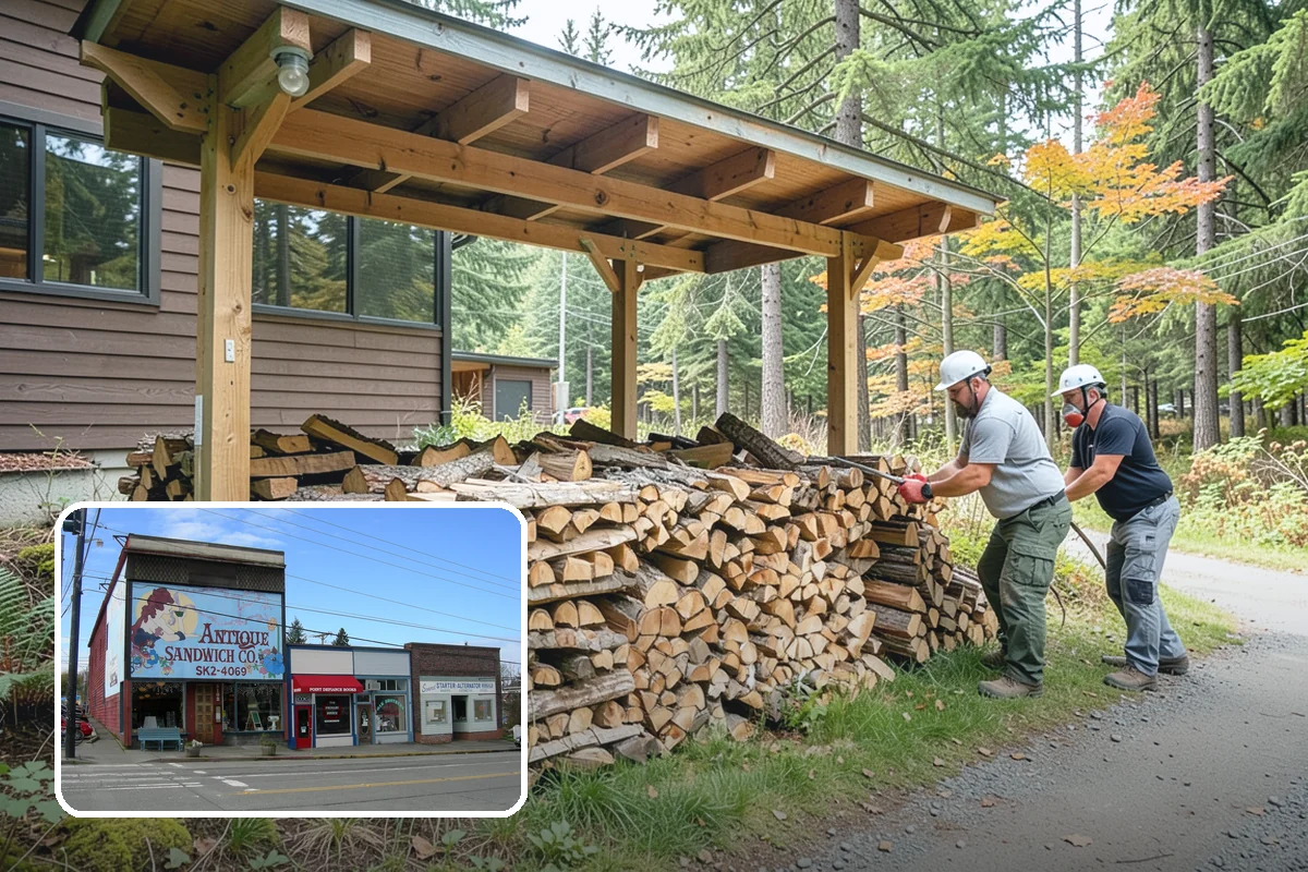 Seasonal Firewood Subscription in Ruston, Pierce County, WA - Deliveries timed to each season's real demand