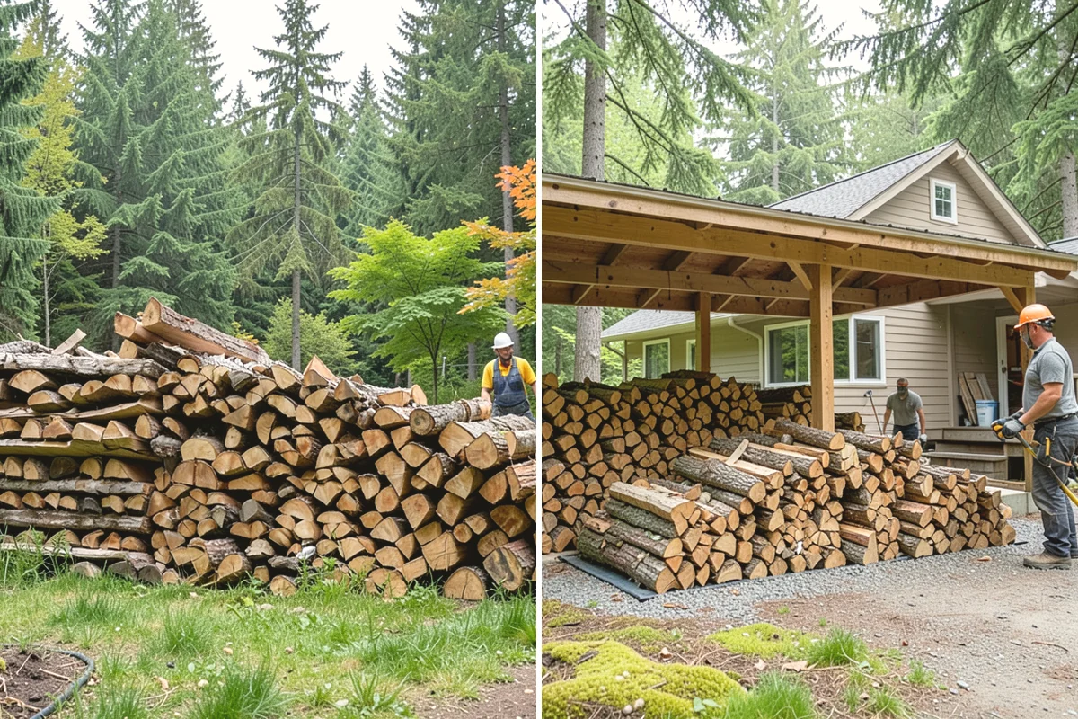 Seasonal Firewood Subscription in Ruston, Pierce County, WA - Review your seasonal usage and set delivery targets