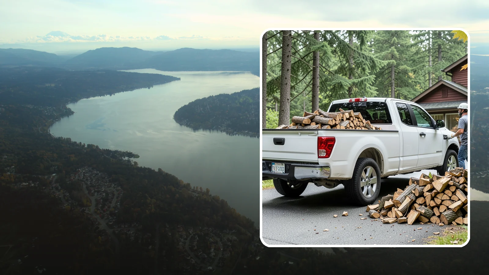 Seasonal Firewood Subscription in Sammamish, King County, WA - Our seasonal firewood subscription delivers the right amount of wood at the right time for each season of the year.