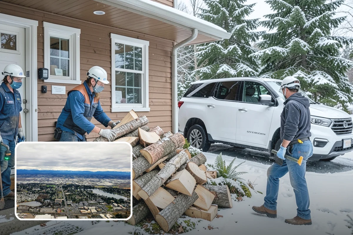 Seasonal Firewood Subscription in SeaTac, WA - Deliveries timed to each season's real demand