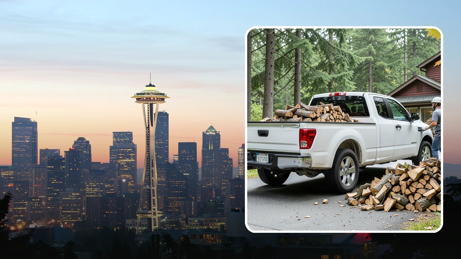 Seasonal Firewood Subscription in Seattle, King County, WA - Our seasonal firewood subscription delivers the right amount of wood at the right time for each season of the year.