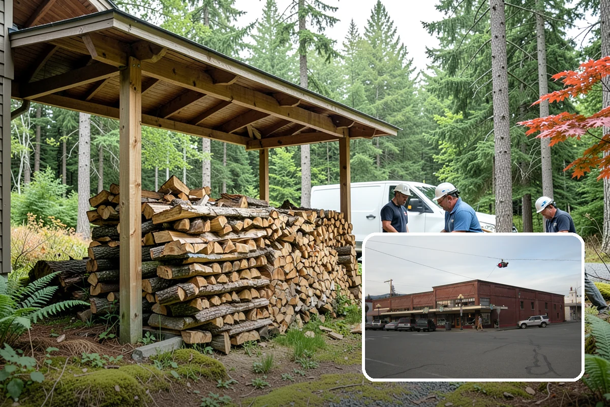 Seasonal Firewood Subscription in Sedro-Woolley, Skagit County, WA - Deliveries timed to each season's real demand