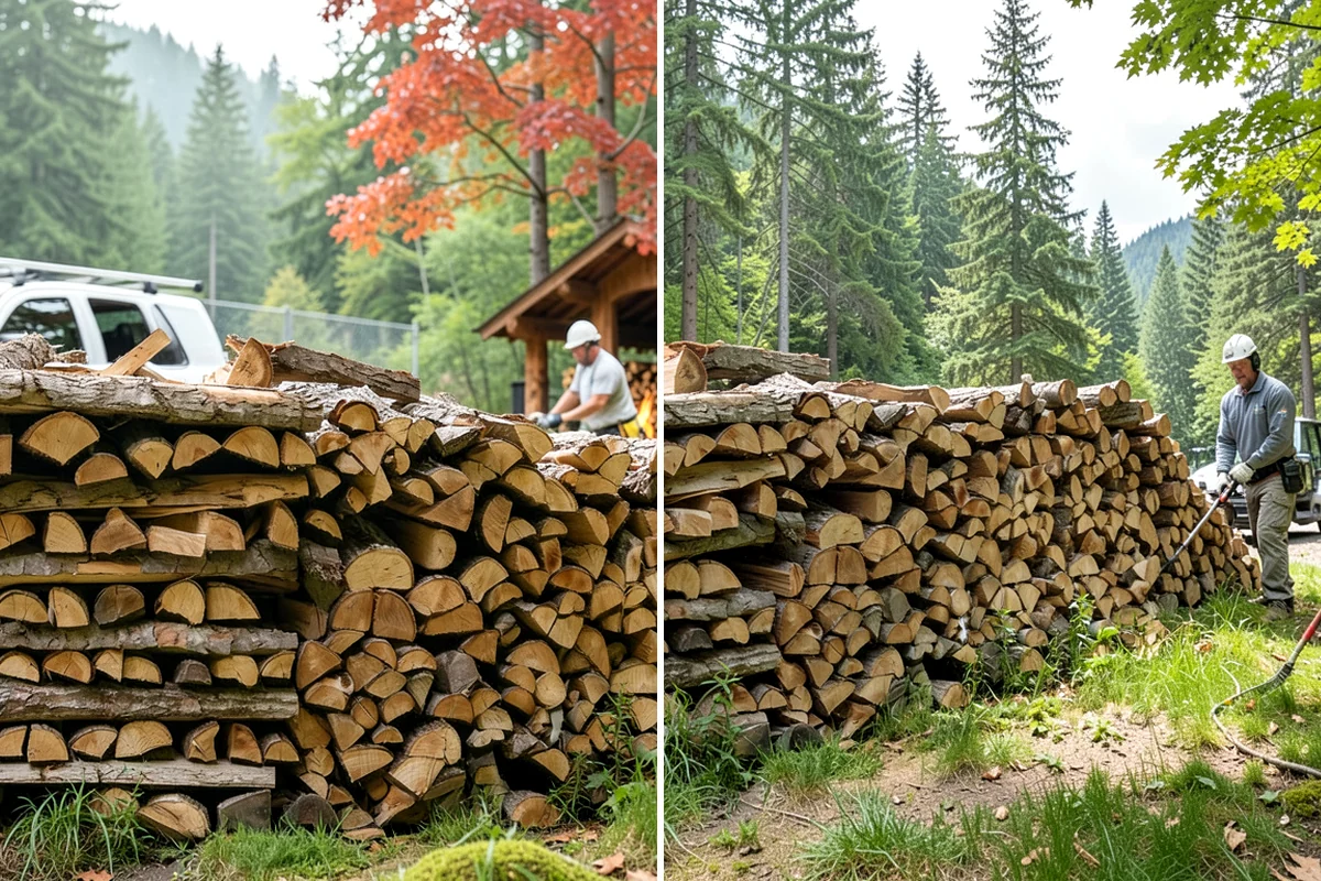 Seasonal Firewood Subscription in Shoreline, King County, WA - Review your seasonal usage and set delivery targets