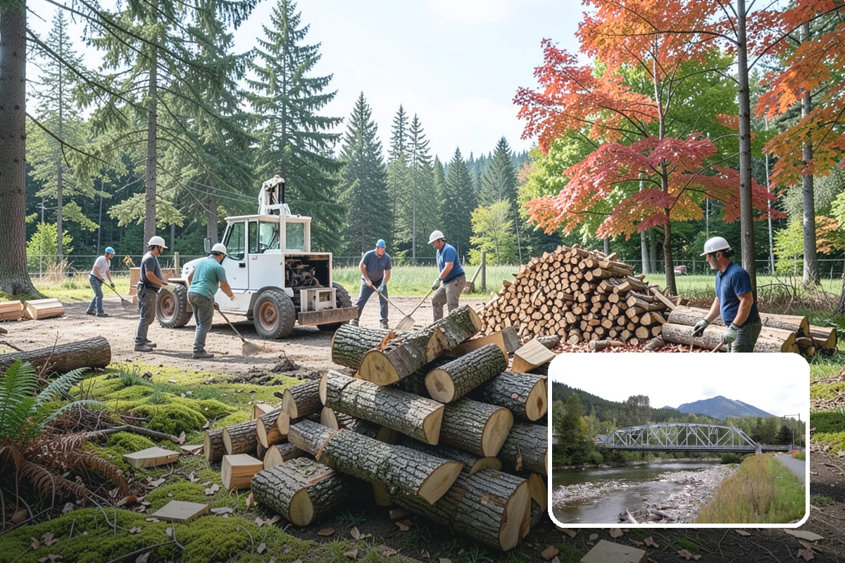 Seasonal Firewood Subscription in Skykomish, King County, WA - Deliveries timed to each season's real demand