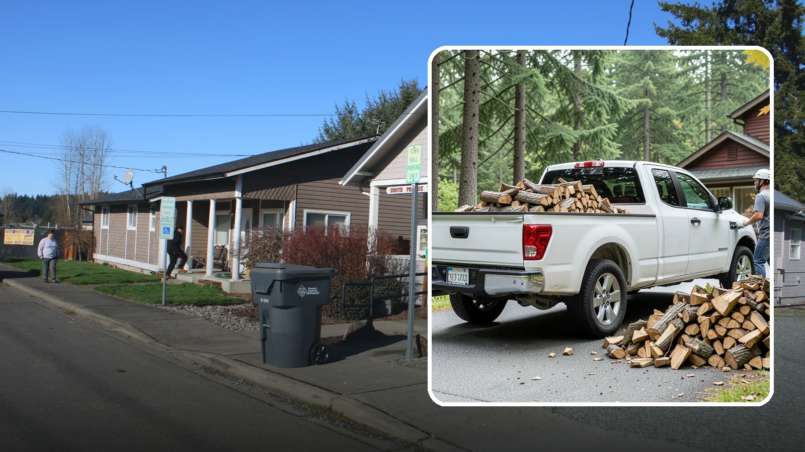 Seasonal Firewood Subscription in South Prairie, Pierce County, WA - Our seasonal firewood subscription delivers the right amount of wood at the right time for each season of the year.