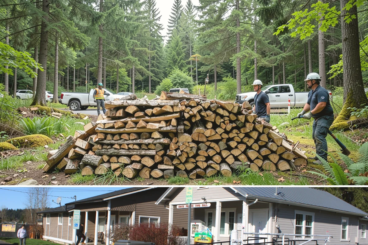 Seasonal Firewood Subscription in South Prairie, Pierce County, WA - Enroll in spring or summer so your seasonal calendar is set before fall and winter arrive.