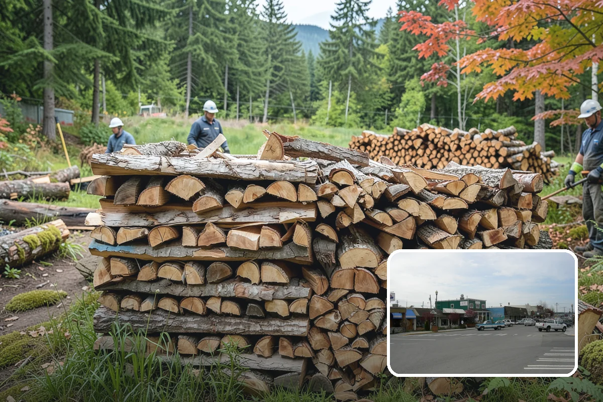 Seasonal Firewood Subscription in Stanwood, Snohomish County, WA - Deliveries timed to each season's real demand