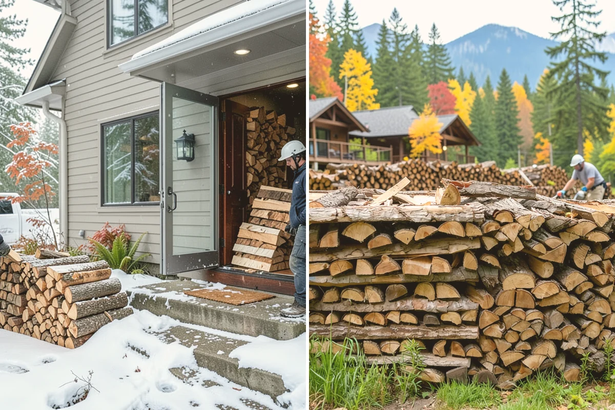 Seasonal Firewood Subscription in Stanwood, Snohomish County, WA - Review your seasonal usage and set delivery targets