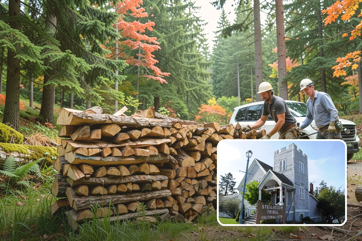 Seasonal Firewood Subscription in Steilacoom, Pierce County, WA - Deliveries timed to each season's real demand