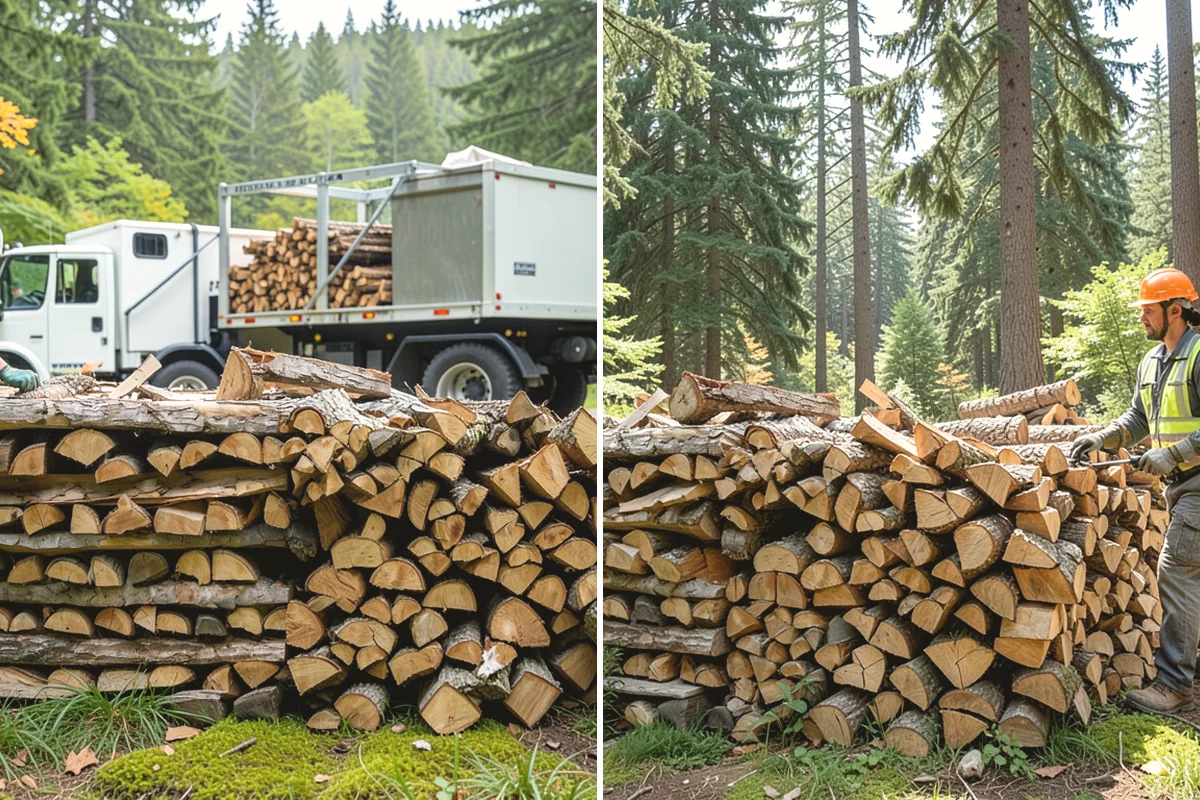Seasonal Firewood Subscription in Steilacoom, Pierce County, WA - Review your seasonal usage and set delivery targets