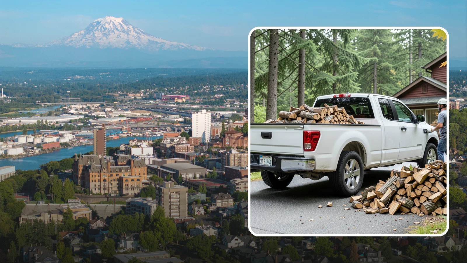 Seasonal Firewood Subscription in Tacoma, Pierce County, WA - Our seasonal firewood subscription delivers the right amount of wood at the right time for each season of the year.