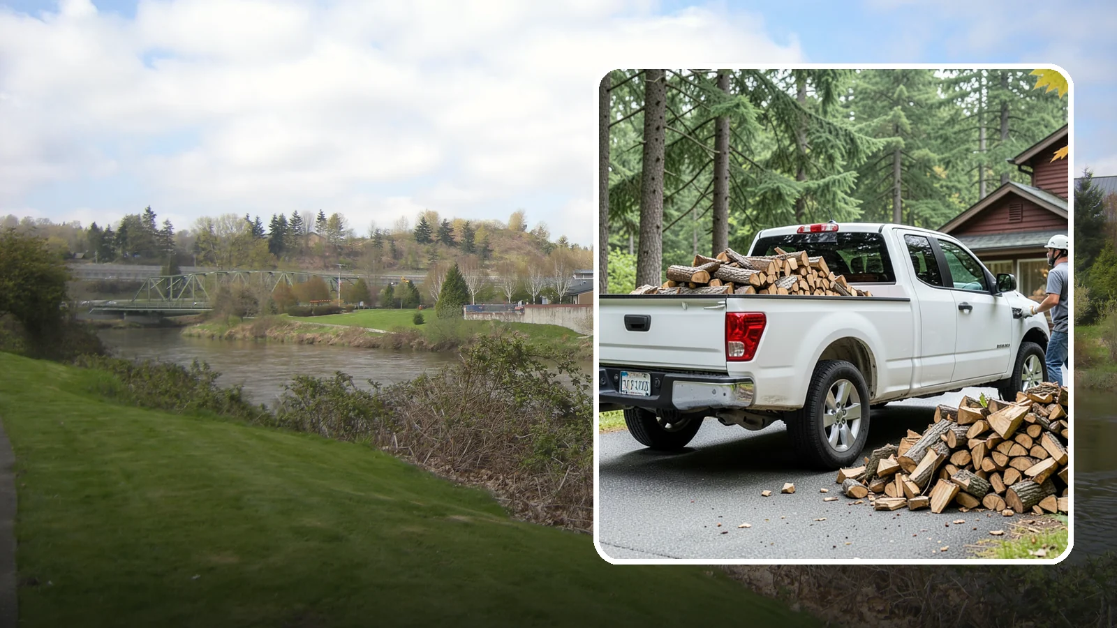 Seasonal Firewood Subscription in Tukwila, King County, WA - Our seasonal firewood subscription delivers the right amount of wood at the right time for each season of the year.