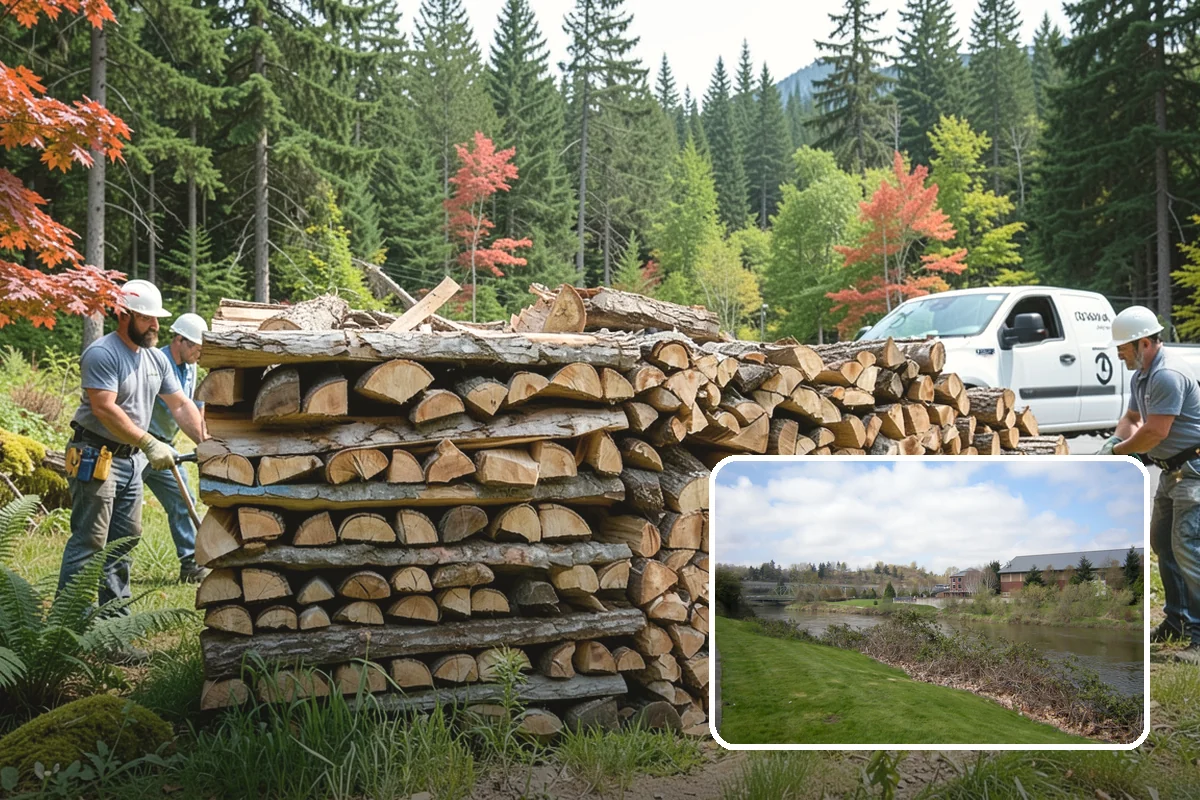 Seasonal Firewood Subscription in Tukwila, King County, WA - Deliveries timed to each season's real demand