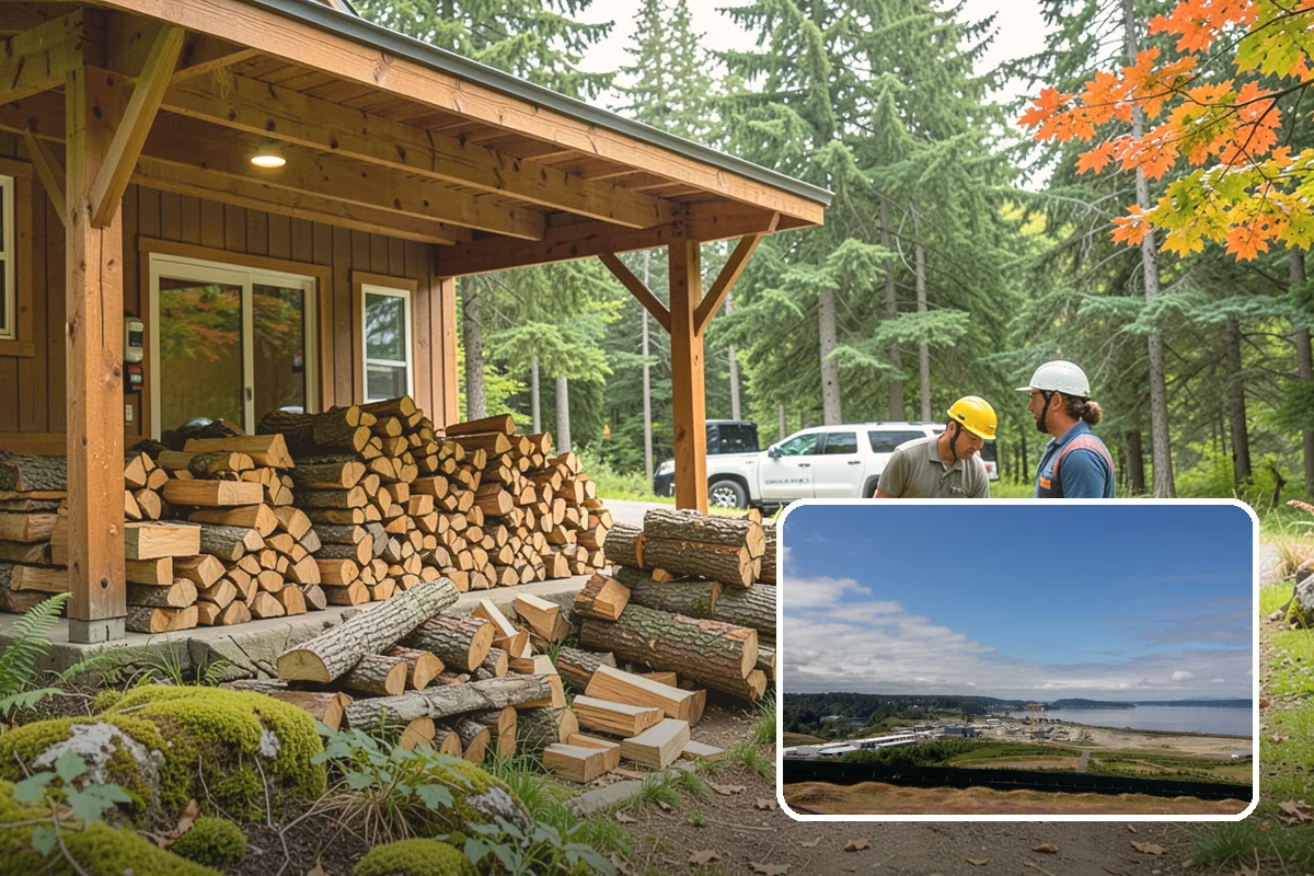 Seasonal Firewood Subscription in University Place, Pierce County, WA - Deliveries timed to each season's real demand
