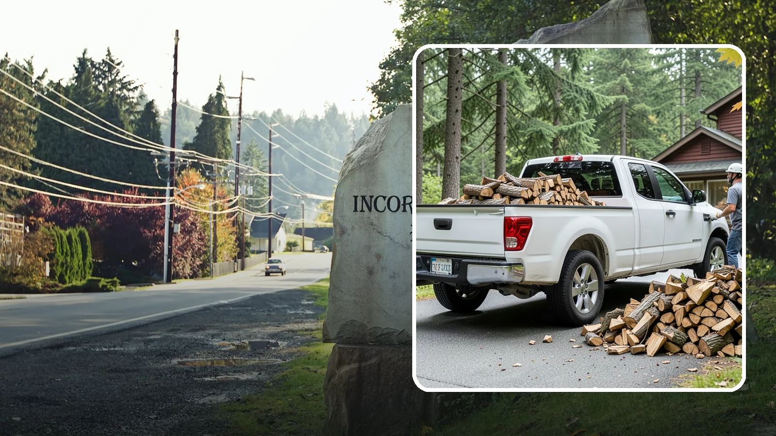 Seasonal Firewood Subscription in Wilkeson, Pierce County, WA - Our seasonal firewood subscription delivers the right amount of wood at the right time for each season of the year.