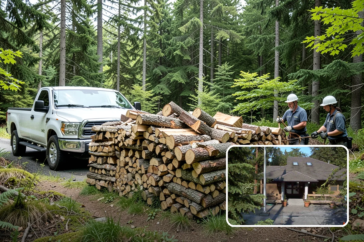 Seasonal Firewood Subscription in Yarrow Point, King County, WA - Deliveries timed to each season's real demand