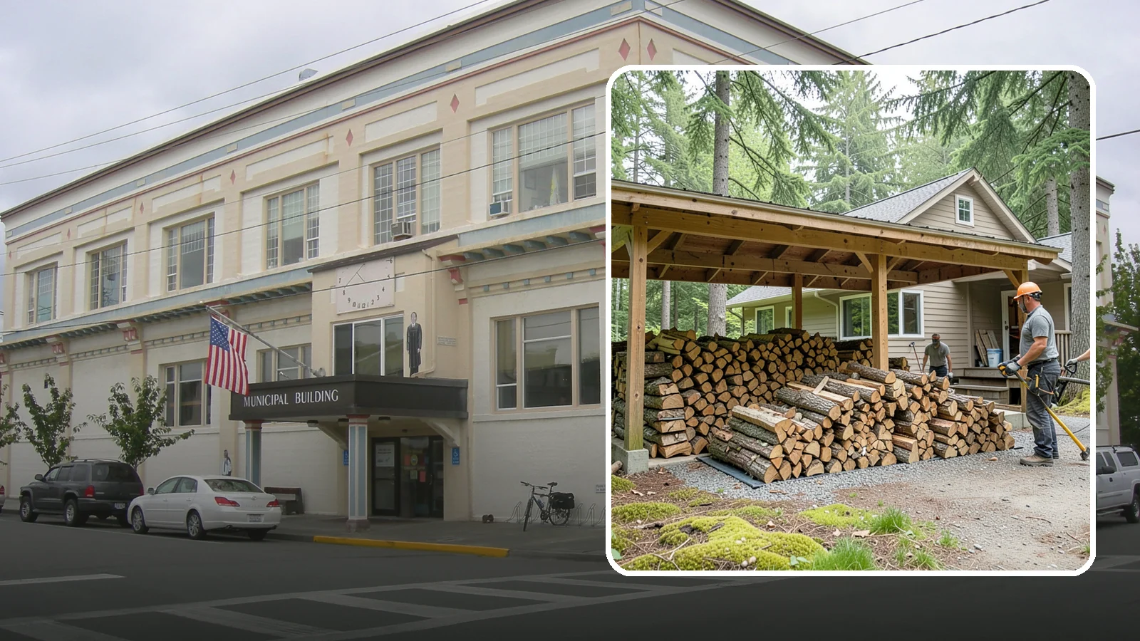 Seasonal Storage in Anacortes, Skagit County, WA - We set up seasonal firewood storage that carries your supply safely from wet winters through drying summers.