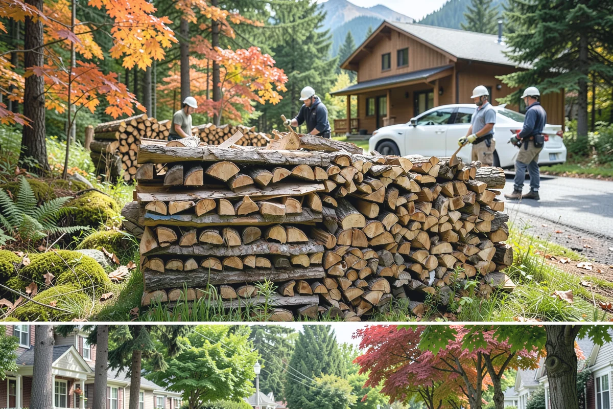 Seasonal Storage in Beaux Arts Village, King County, WA - Establish seasonal storage in spring so the system is ready to season wood through summer.