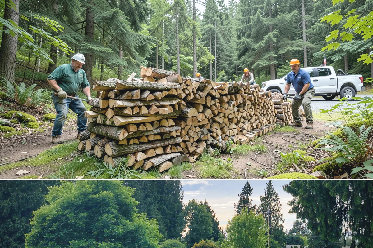 Seasonal Storage in Bonney Lake, Pierce County, WA - Establish seasonal storage in spring so the system is ready to season wood through summer.