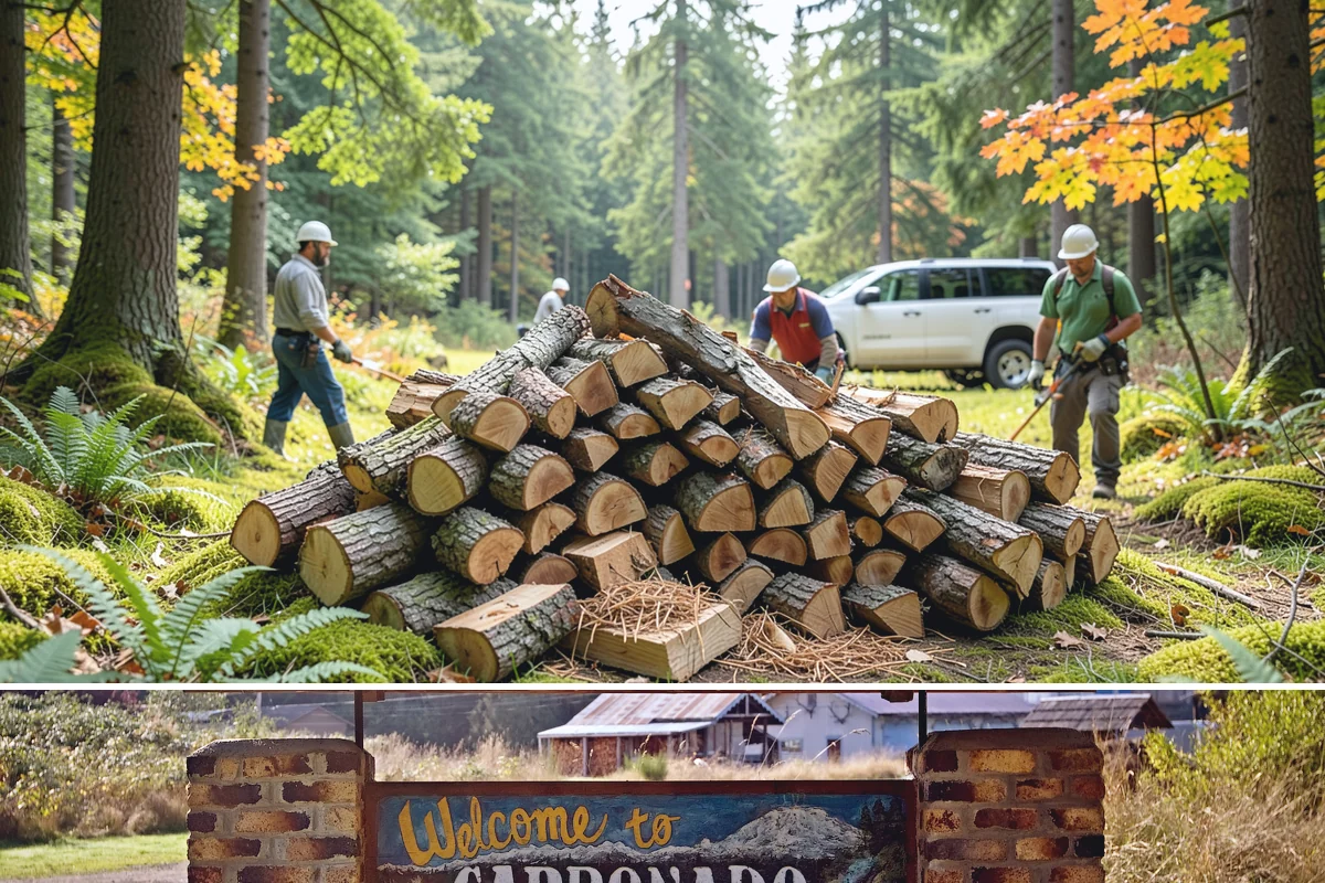 Seasonal Storage in Carbonado, Pierce County, WA - Establish seasonal storage in spring so the system is ready to season wood through summer.