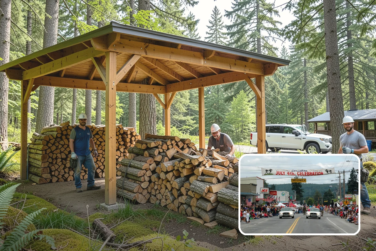 Seasonal Storage in Carnation, King County, WA - One system that works through every PNW season