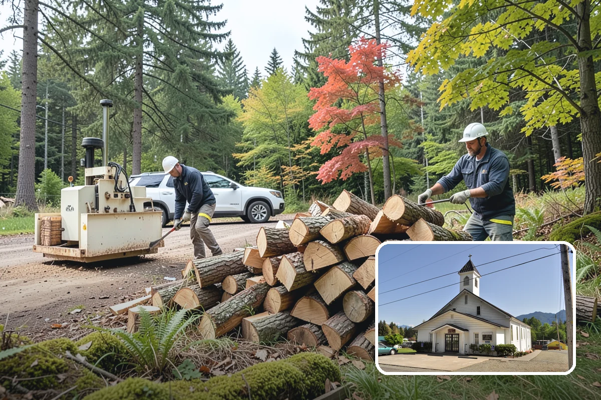 Seasonal Storage in Concrete, Skagit County, WA - One system that works through every PNW season