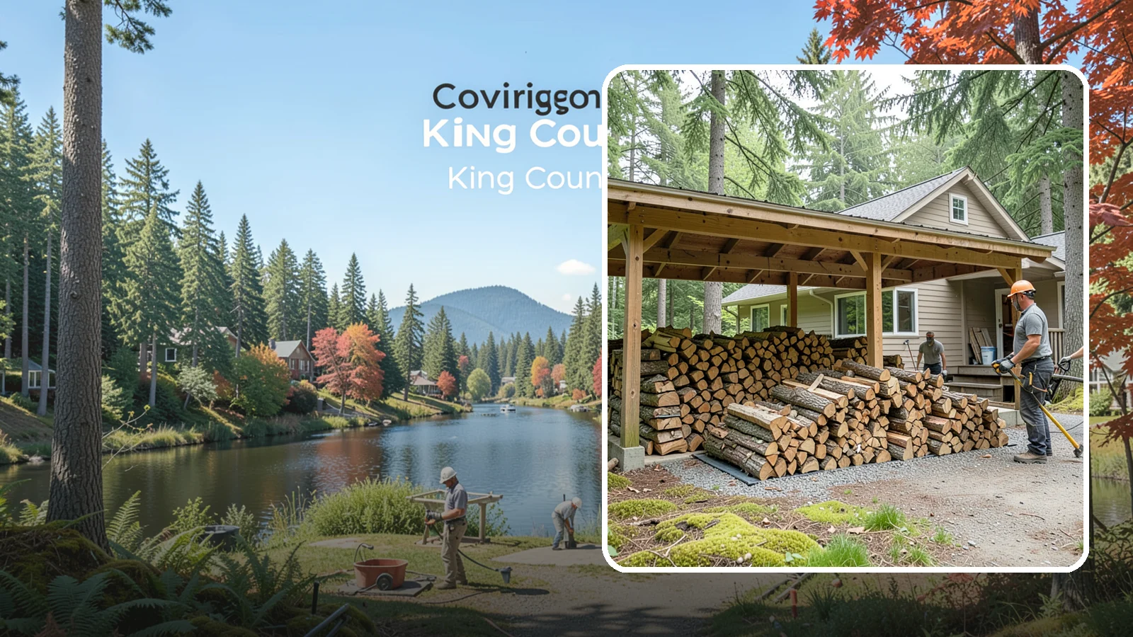 Seasonal Storage in Covington, WA - We set up seasonal firewood storage that carries your supply safely from wet winters through drying summers.