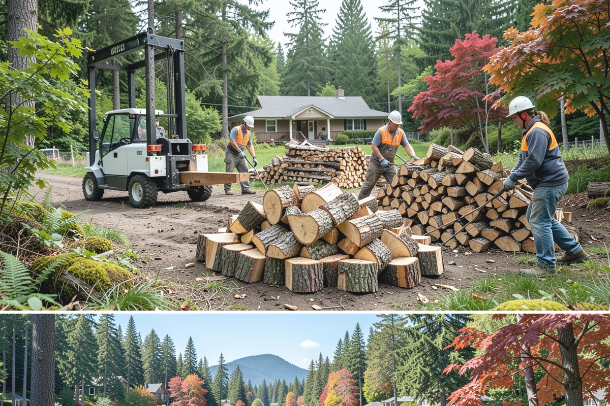 Seasonal Storage in Covington, WA - Establish seasonal storage in spring so the system is ready to season wood through summer.