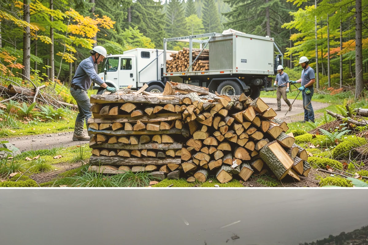 Seasonal Storage in Des Moines, King County, WA - Establish seasonal storage in spring so the system is ready to season wood through summer.