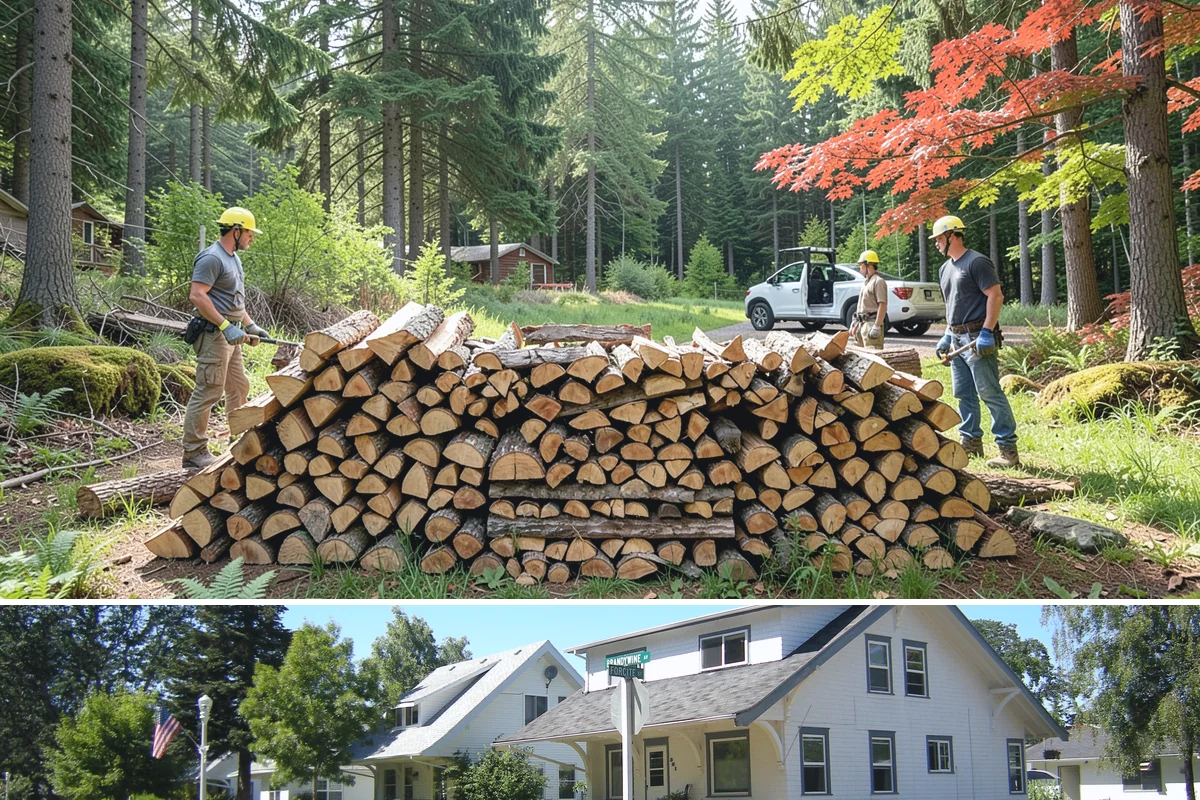 Seasonal Storage in DuPont, Pierce County, WA - Establish seasonal storage in spring so the system is ready to season wood through summer.