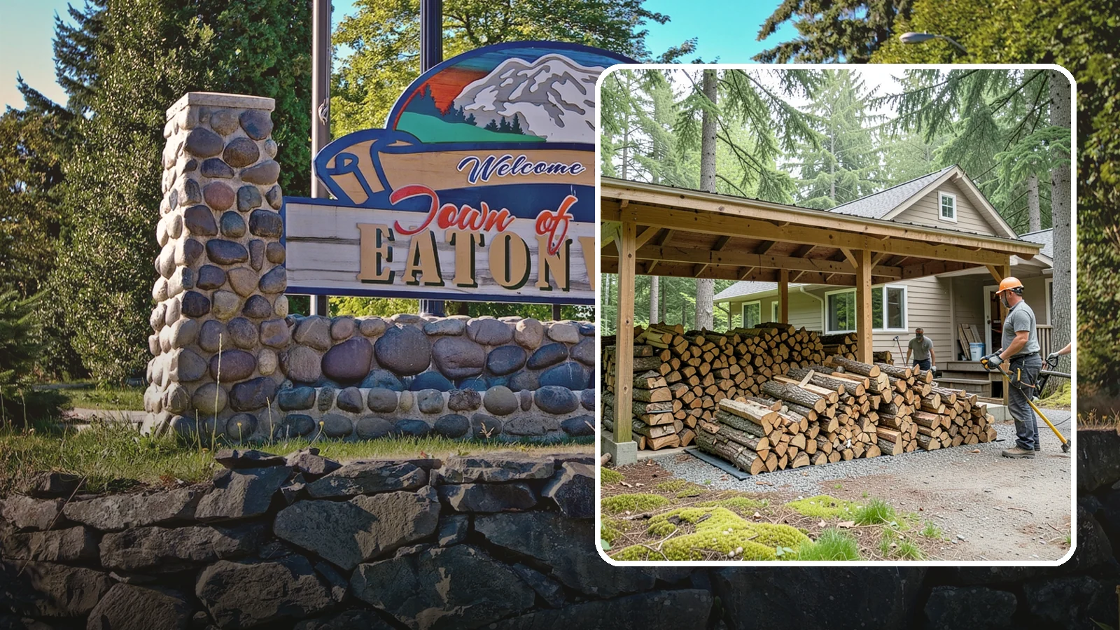 Seasonal Storage in Eatonville, WA - We set up seasonal firewood storage that carries your supply safely from wet winters through drying summers.