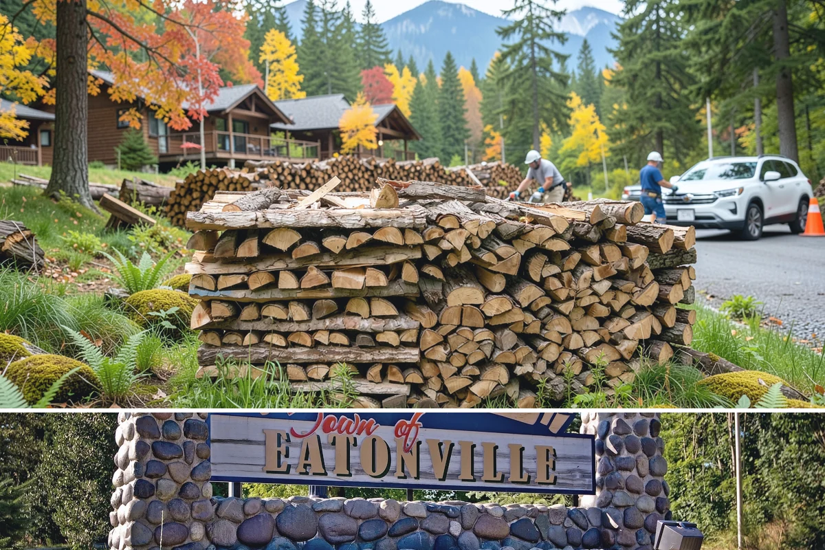 Seasonal Storage in Eatonville, WA - Establish seasonal storage in spring so the system is ready to season wood through summer.