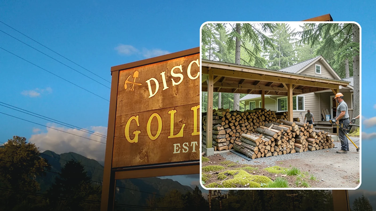 Seasonal Storage in Gold Bar, Snohomish County, WA - We set up seasonal firewood storage that carries your supply safely from wet winters through drying summers.