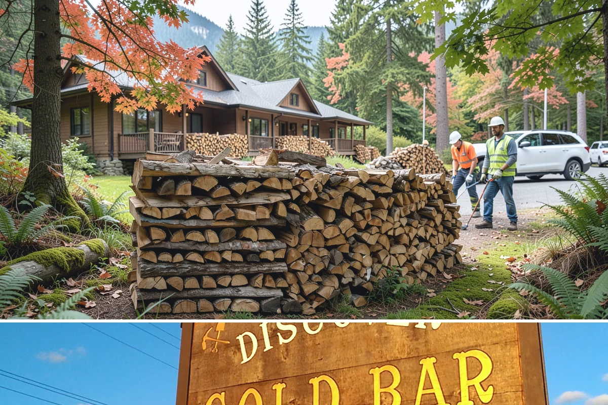 Seasonal Storage in Gold Bar, Snohomish County, WA - Establish seasonal storage in spring so the system is ready to season wood through summer.