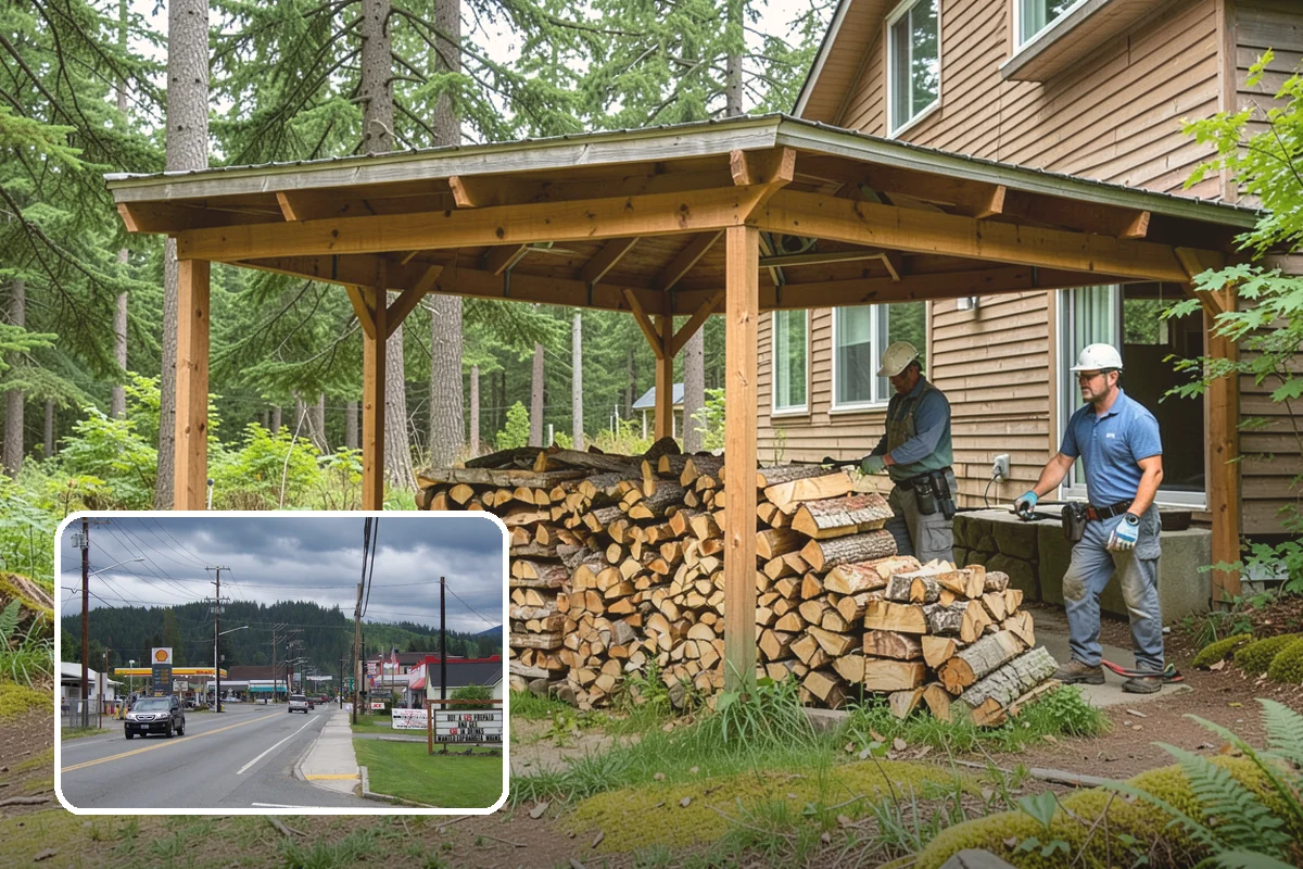 Seasonal Storage in Granite Falls, Snohomish County, WA - One system that works through every PNW season
